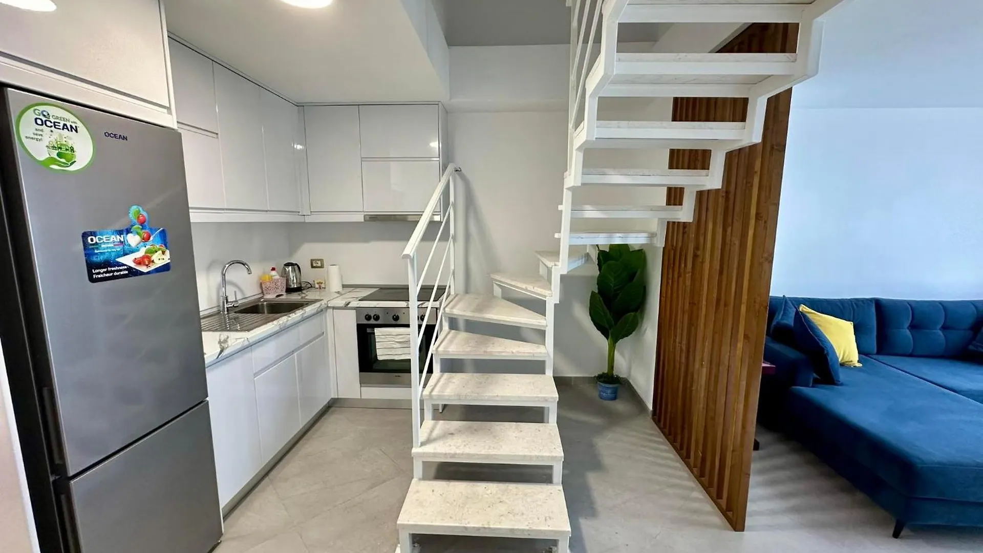 Seafront Blue Duplex Apartment Durres