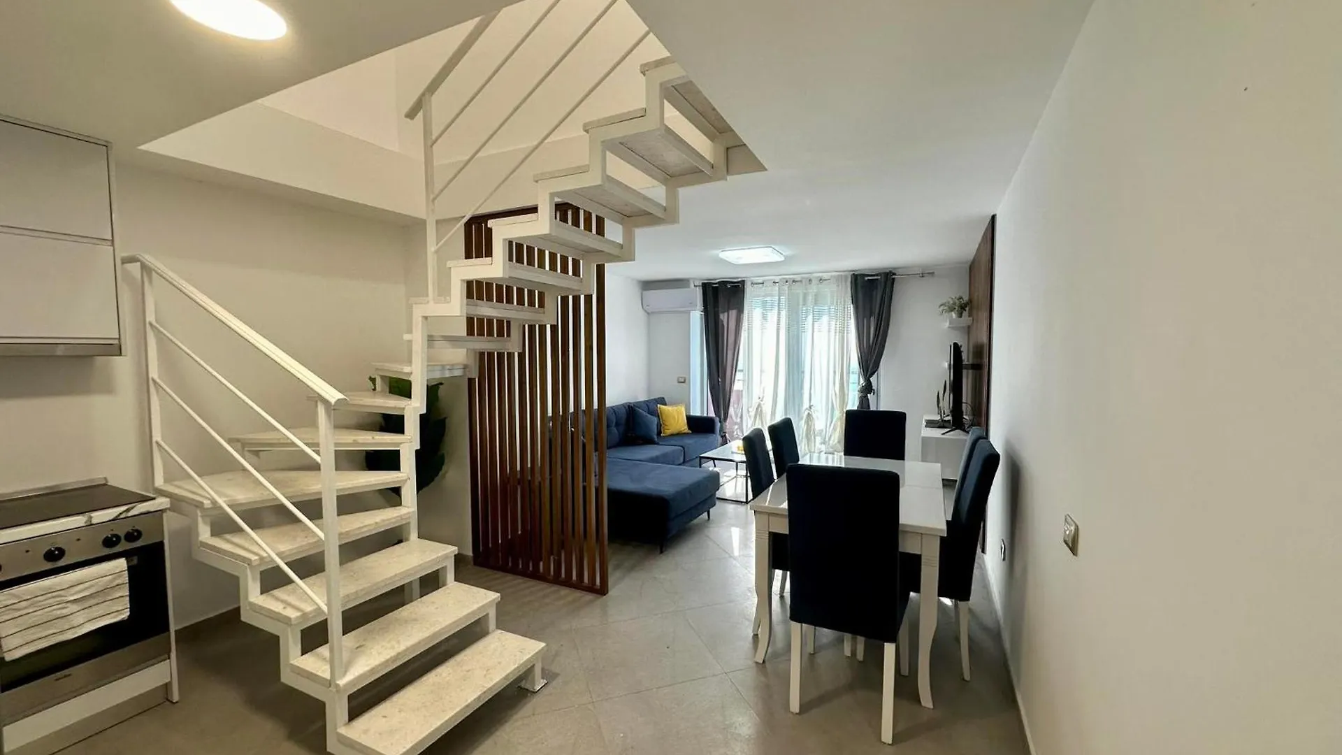 Seafront Blue Duplex Apartment Durres