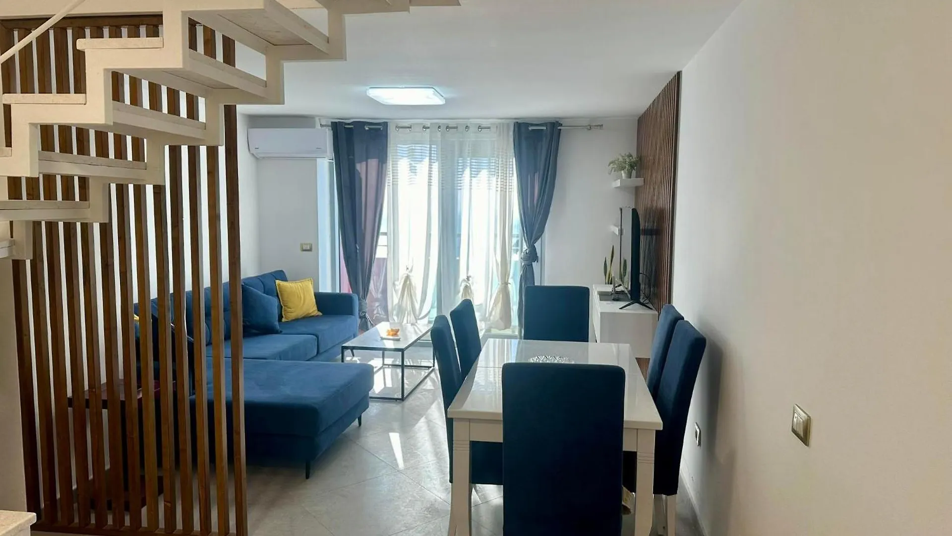 Seafront Blue Duplex Apartment Durres